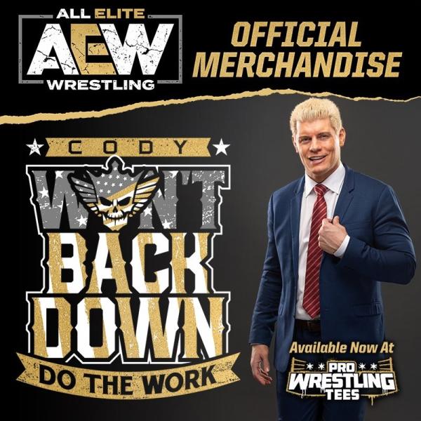 Aew オール エリート レスリング Tシャツ All Elite Wrestling Cody Won T Back Down Tシャツ 米直輸入プロレスtシャツ Buyee Buyee Japanese Proxy Service Buy From Japan Bot Online