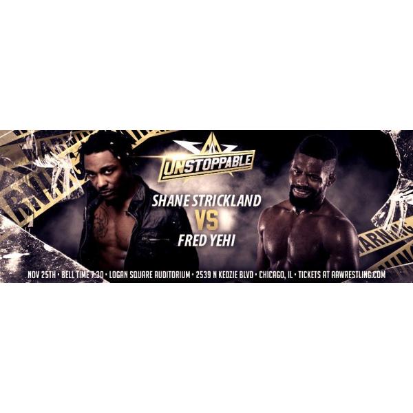 w ブルーレイ Unstoppable 17 17年11月25日イリノイ州シカゴ フリップ ゴードン 対 マイロン リード Apaproduction Fr