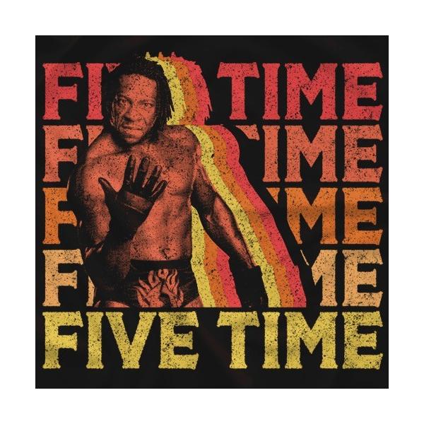 ブッカーT Tシャツ「BOOKER T Five Time Tシャツ」WCW WWE 米直輸入