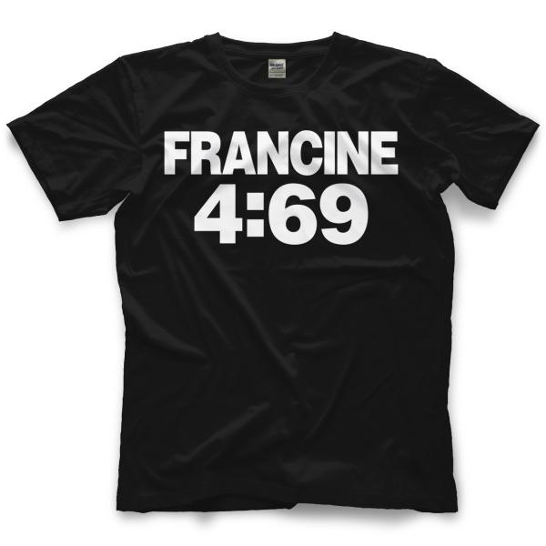 フランシーン Tシャツ「"The Queen Of Extreme" FRANCINE Francine 4:69 フランシーン・フォー・シックスナイン Tシャツ」アメリカ直輸入プロレスTシャツ