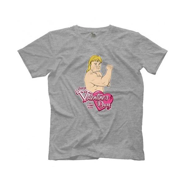 “ザ・ハンマー” グレッグ・バレンタイン Tシャツ「GREG VALENTINE It's Always Valentine's Day Tシャツ」 米直輸入プロレスTシャツ