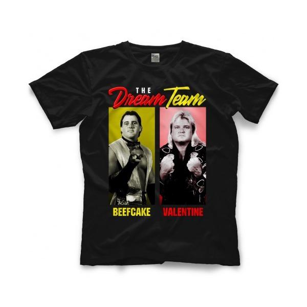グレッグ・バレンタイン＆ブルータス・ビーフケーキ Tシャツ「The Dream Team Tシャツ」 米直輸入プロレスTシャツ