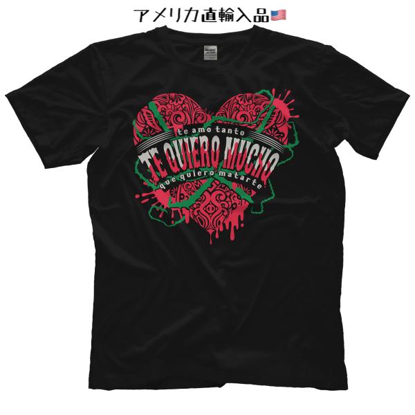新日本プロレス エル・デスペラード 海外生産 輸入Tシャツ「NJPW EL