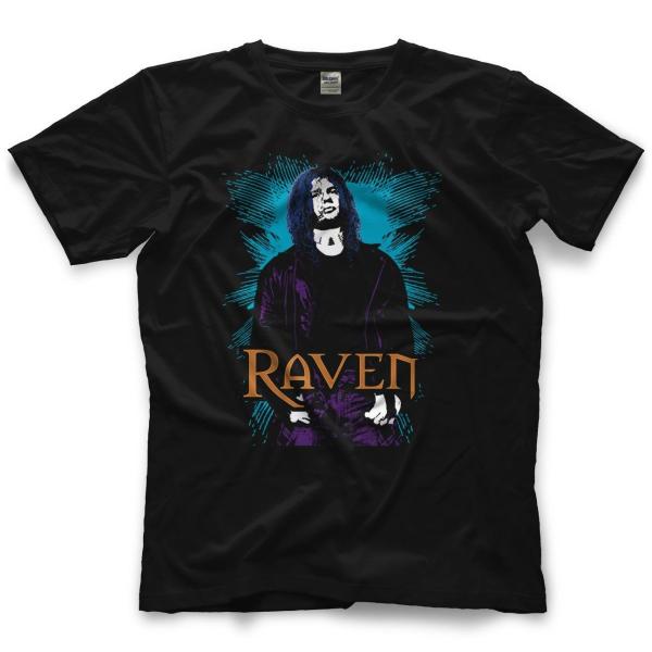 “ハードコアの教祖様” レイヴェン Tシャツ「RAVEN Sandman Tシャツ」アメリカ直輸入プロレスTシャツ ECW WWE WCW アメプロ《日本未発売》