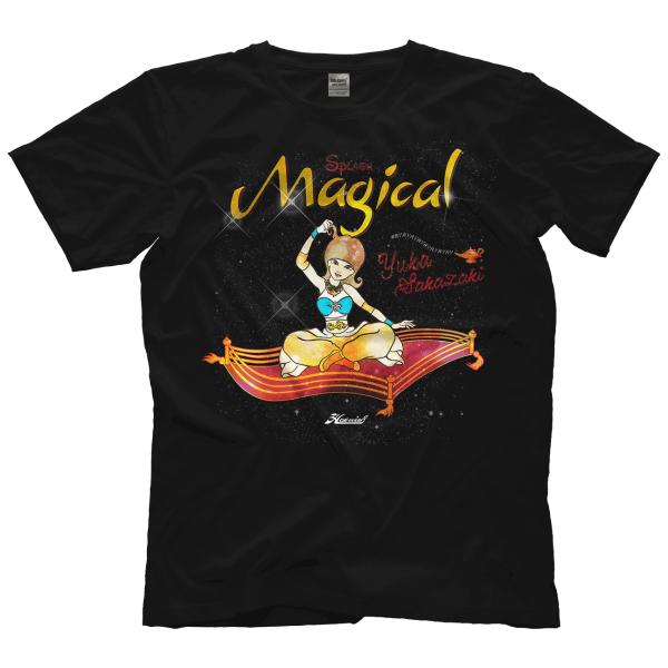 【並行輸入品】坂崎ユカ Tシャツ「YUKA SAKAZAKI x Haoming Tシャツ」（ボディ色：ブラック）アメリカ直輸入Tシャツ東京女子プロレス