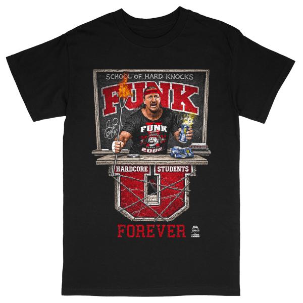 【並行輸入品】“テキサスブロンコ” テリー・ファンク Tシャツ「TERRY FUNK FUNK U PROFESSOR TERRY Tシャツ」アメリカ直輸入Tシャツ