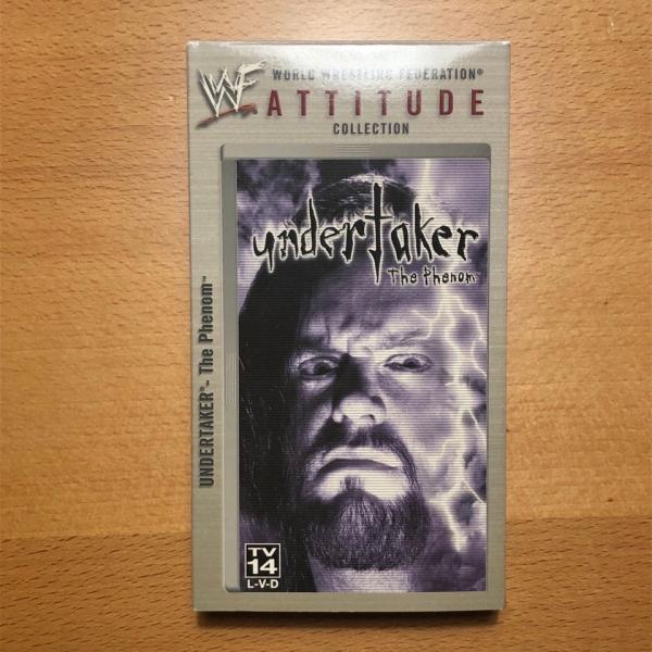 格闘技ビデオテープ WWF（WWE）VHSビデオテープ「UNDERTAKER - The Phenom」プロレス