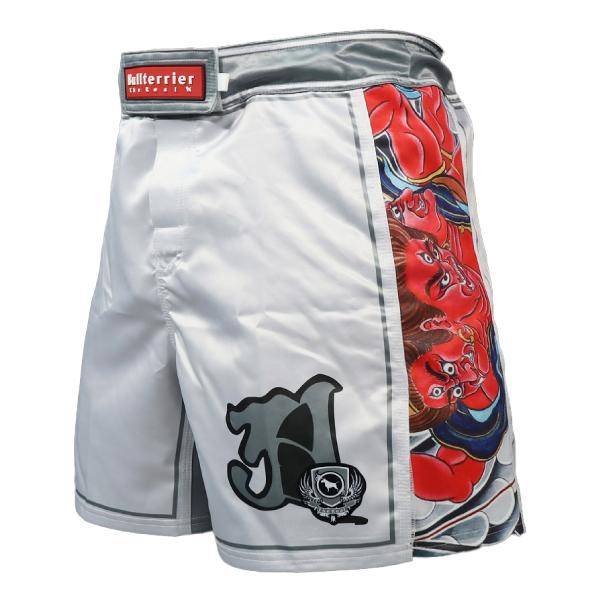 [Release date: March 6, 2025]【無心】新シリーズとして登場したブルテリア「Ashura」モデルがファイトショーツとなって登場。戦いの神阿修羅をテーマに本職の彫り師Blade Ink Satoshi氏がデザインしま...