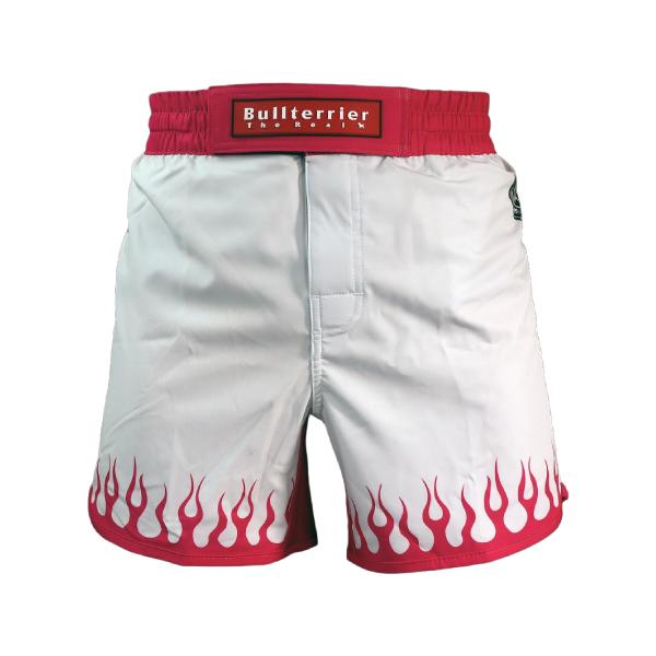 [Release date: December 24, 2025]ブルテリアのファイトショーツShort Fireモデル。ONE FCで活躍中の内藤大樹選手がONE FCにて着用したモデル。内藤大樹選手監修により、ムエタイ、キックボクシング...