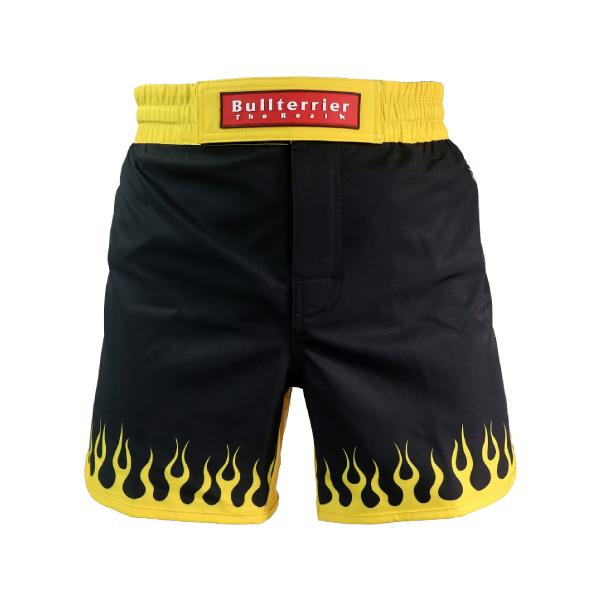 [Release date: December 24, 2025]ブルテリアのファイトショーツShort Fireモデル。ONE FCで活躍中の内藤大樹選手がONE FCにて着用したモデル。内藤大樹選手監修により、ムエタイ、キックボクシング...