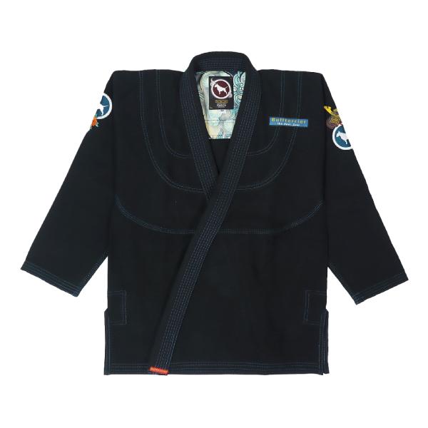 [Release date: January 9, 2025]【無心】に続く人気シリーズとして新登場したブルテリア「Karajishi」モデルの柔術衣。RIZINフェザー級王者クレベル・コイケがRIZIN DECADE（RIZIN.49）大...