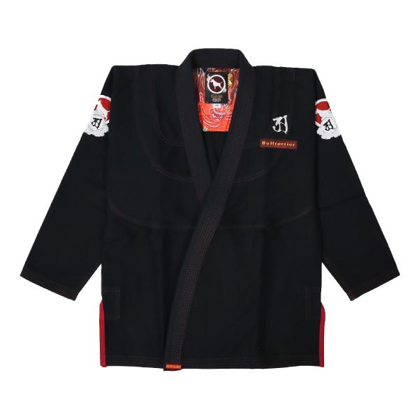 [Release date: February 23, 2025]【無心】に続く人気シリーズとして新登場したブルテリア「Ashura」モデルの柔術衣。戦いの神阿修羅をテーマに本職の彫り師Blade Ink Satoshi氏がデザインしました...