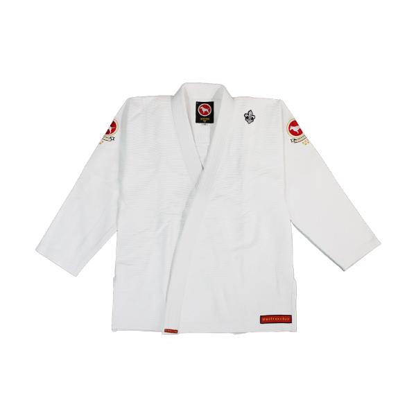 [Release date: January 19, 2026]格闘技ブランドBull Terrierの柔術衣のハイエンドモデル「Five Star」の柔術衣。RIZIN初代ライト級王者ホベルト・サトシ・ソウザがRIZIN師走の超強者祭り入...