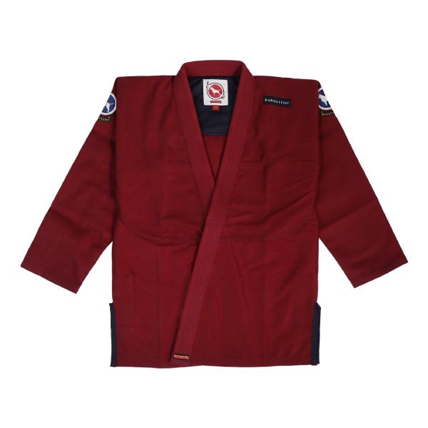 [Release date: November 25, 2025]Bull Terrier Fight Gearのミドルレンジラインの柔術衣BasicR2モデル。ジャケットに軽さと丈夫さを兼ね備えた450gsmのパールウィーブ生地、パンツと...