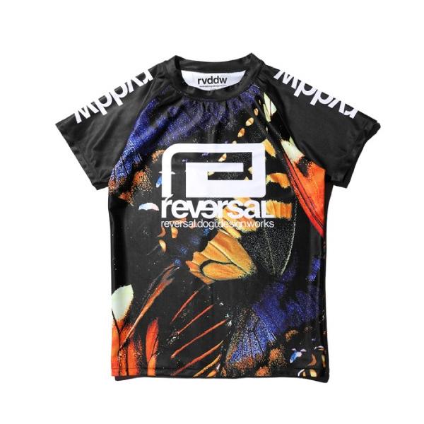 15 Off リバーサル ラッシュガード 半袖 半袖 メンズ リバーサル Reversal Butterfly Rash Guard Guard Rv19ss038 Freedom Online Shop
