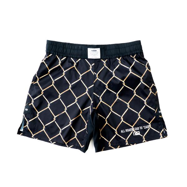 リバーサル パンツ ショート ハーフ  reversal ALL ROADS LEAD TO CAGE SHORTS アクティブ ファイト ショーツ