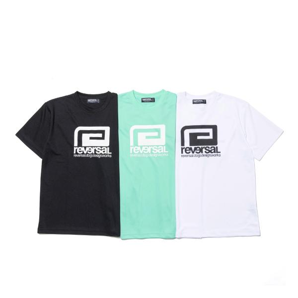 リバーサル Ｔシャツ ドライ 半袖 メンズ reversal BIG MARK DRY MESH TEE
