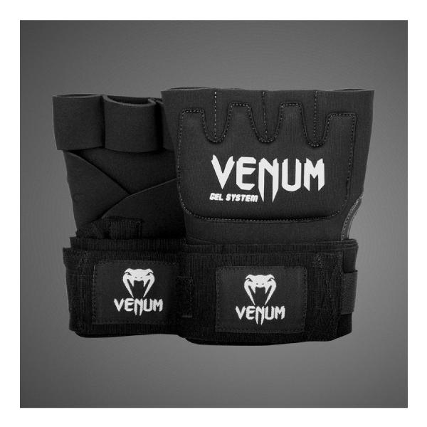 VENUM ヴェナム GEL KONTACT クイック ハンドラップ - ブラック ベナム VENUM-0181-001 バンテージ 格闘技 キックボクシング 総合