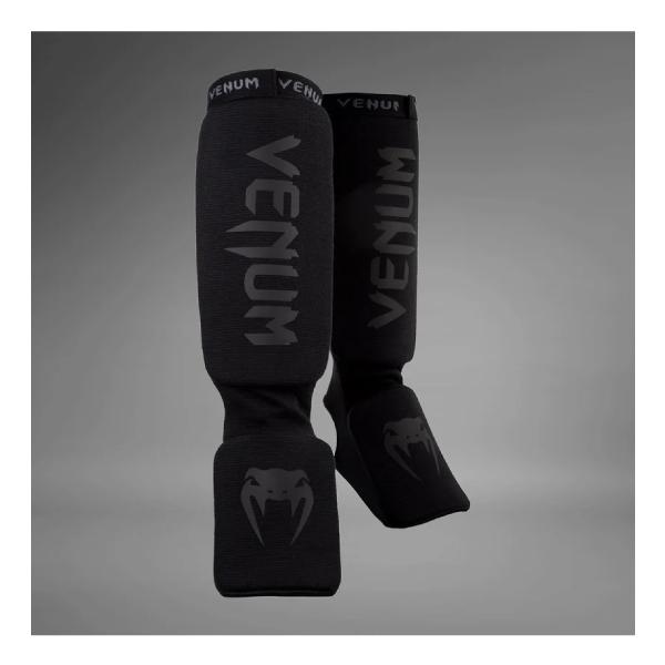 VENUM ヴェナム KONTACT シンガード - ブラック/ブラック ベナム VENUM-0480-114 スネ 足 サポーター 格闘技 キックボクシング 総合