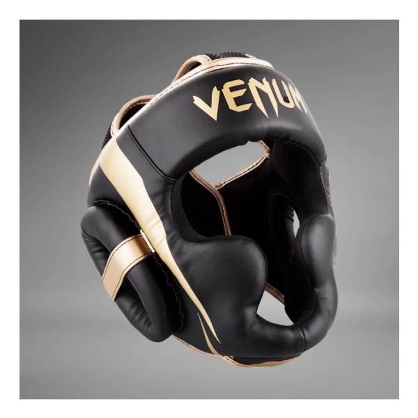 VENUM ヴェナム ELITE ヘッドギア - ブラック/ゴールド ヘッドガード