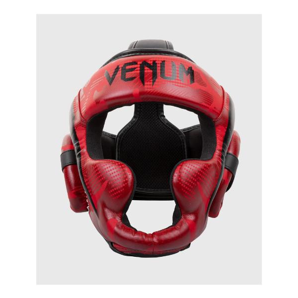 ⭐︎美品★レッドカモ☆VENUM ヘッドギア★キックムエタイボクシングMMA⭐︎ VENUM ヴェナム ELITE ヘッドギア - レッド/カモ ヘッドガード ベナム