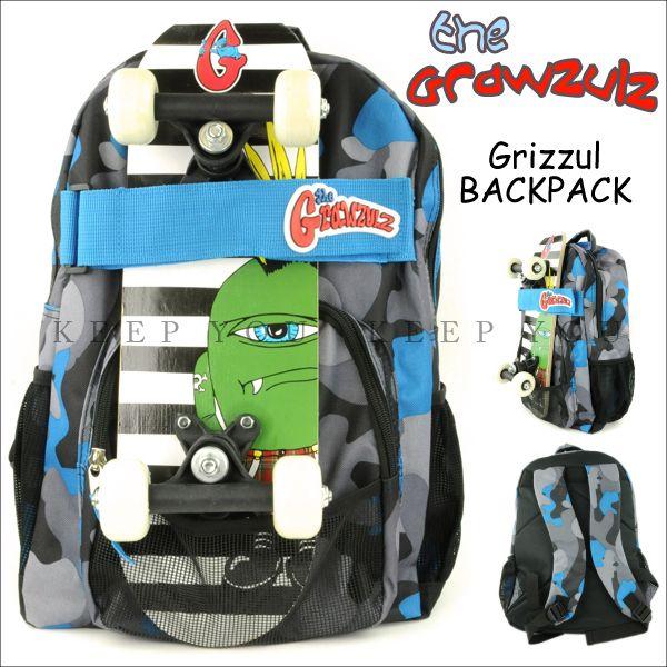 リュックサック Grawzulz グラウズルズ モンスター 迷彩 リュックサック Grawzulz グラウズルズ モンスター 迷彩