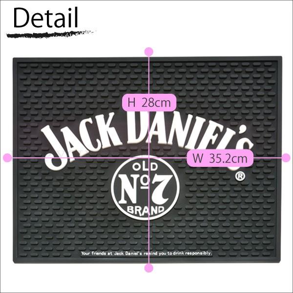 バーマット グラスマット ジャックダニエル Lサイズ jack daniel's