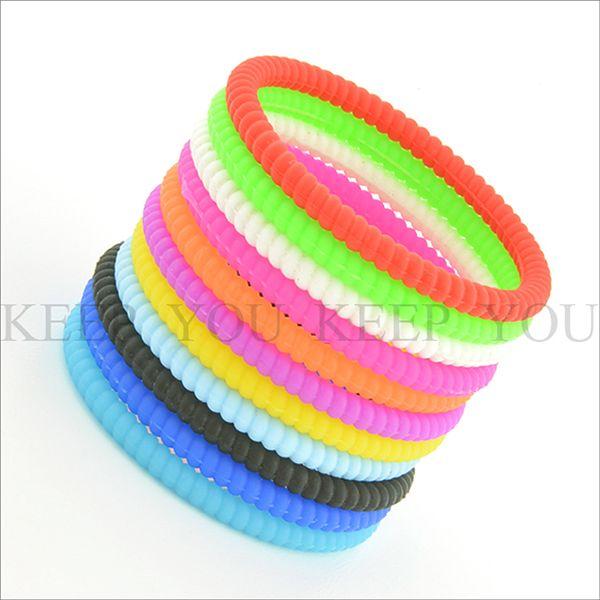 カラブレ ≪ロープ≫ シリコンブレスレット カラーブレス【鋲 カラフル