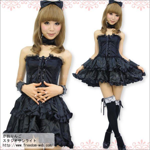 コスプレ 衣装 ブラック フリル 小悪魔ageha 読者モデル かおりんごchan 着用 アニメ セクシー Costume 8417 Buyee Buyee 日本の通販商品 オークションの代理入札 代理購入