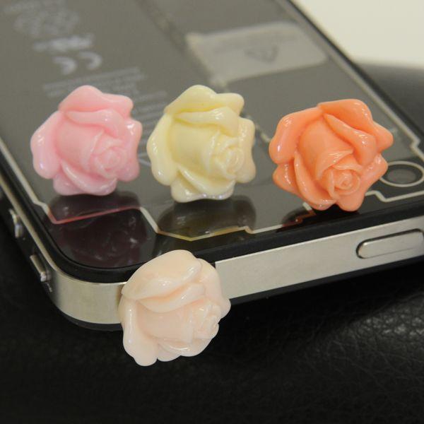 スマートフォン ピアス ストラップ イヤホンジャック アクセサリー 薔薇フラワー 1 4番 Iphone アイフォーン メール便対応 Jackjewelry Flower Freedom Web 通販 Yahoo ショッピング