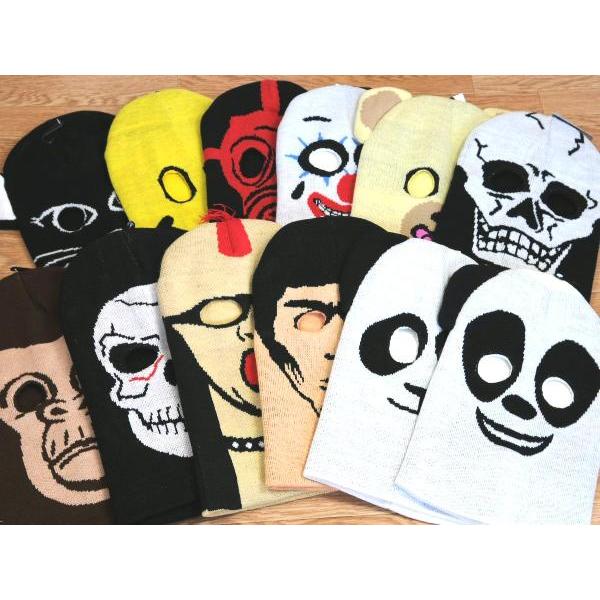 ニットマスク アニマル柄 キャット ゴリラ パンダ ベア Knit Mask ニット動物 デザイン コスプレ イベント キャラクター インパクト メール便対応 Knitmask1 Freedom Web 通販 Yahoo ショッピング