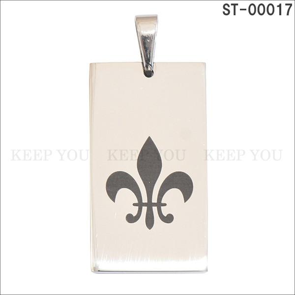 ステンレス ネックレス ペンダントトップ プレート ユリの紋章 St スチール アクセサリー チャーム オリジナル ハンドメイド パーツ メール便対応 St Freedom Web 通販 Yahoo ショッピング