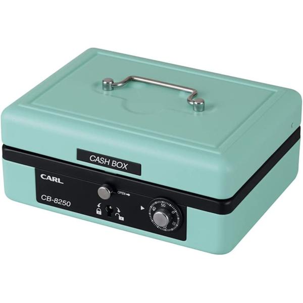他サイト： 文具　カール キャッシュボックス　CB-8250-U　グリーンの商品画像