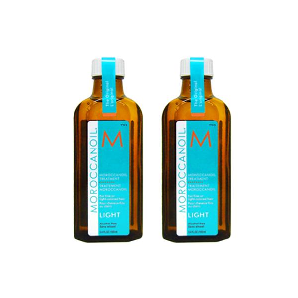 ● 2本セット モロッカンオイル トリートメント ライト 100ml 美容室専売 サロン専売 洗い流さない ヘアトリートメント アウトバス ポンプ付き MOROCCANOIL