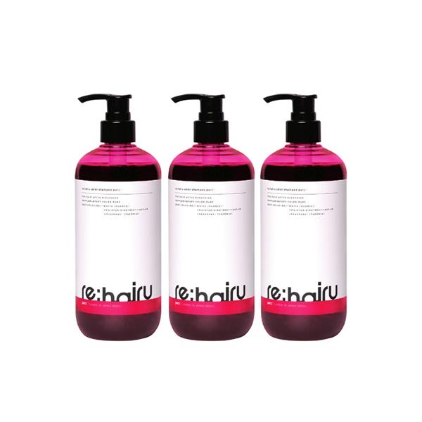 re：hairu 正規販売店 ○3本セット リハイル カラーシャンプー