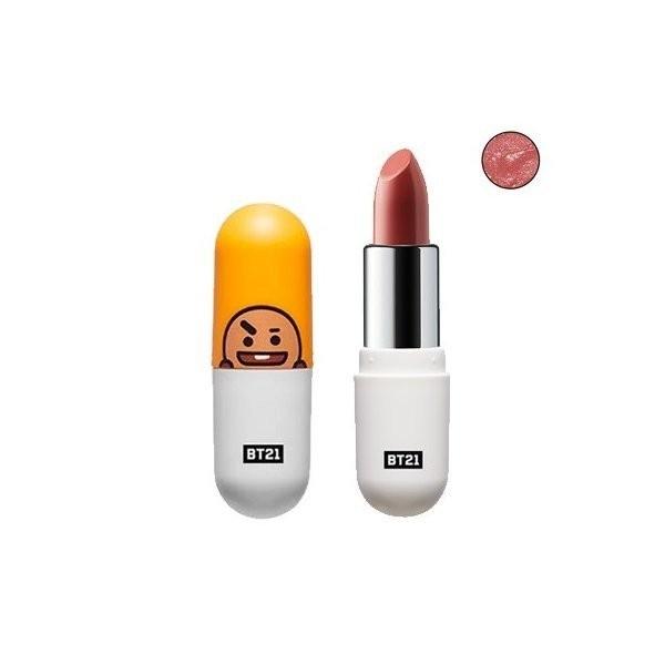 BT21 VT COSMETICS BT21 リッピースティック #01 ブラウンドーン brown