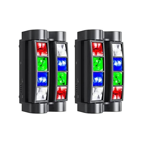 BETOPPER ムービングヘッドライト 舞台照明 LEDステージライト Amazon.co.jp : BETOPPER ムービングライト 7x8W RGBW LED 舞台