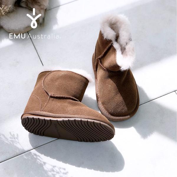 あいのり 未使用品 emu ムートンブーツAlba 23cm freekstore_d0000157