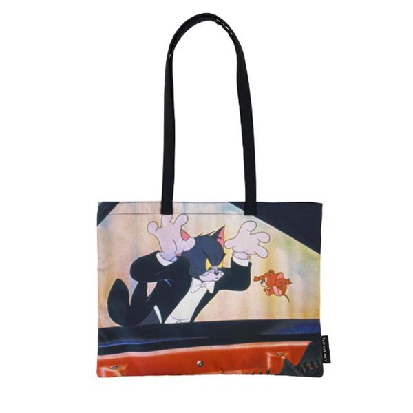 トムとジェリー トートバッグ レディース メンズ TOMandJERRY Piano
