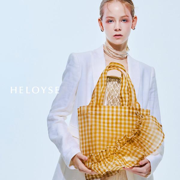 トートバッグ バッグ レディース HELOYSE エロイーズ HELOYSE mercury mesh S マーキュリーメッシュS チェック レオパード ラグジュアリー GIFT
