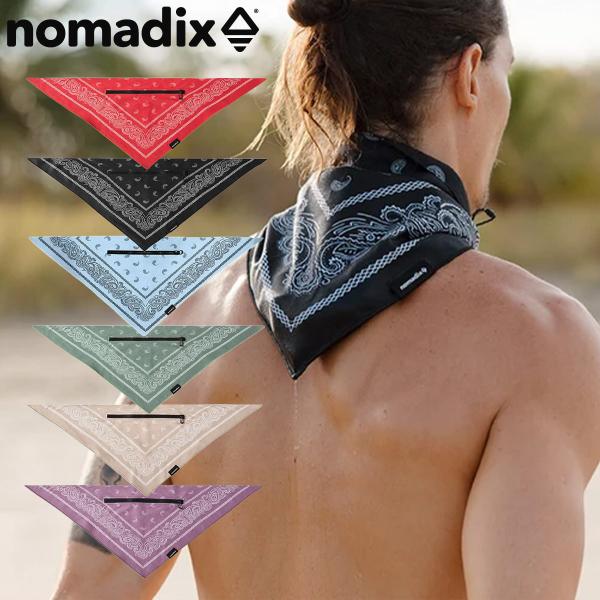タオル レディース メンズ アウトドア  NOMADIX ノマディックス 氷 バンダナ Ice Bandana Towel 17004002 ヨガ フィットネス サステナブル フェス サウナ