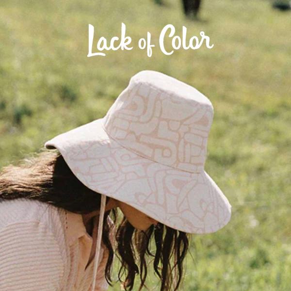 ラックオブカラー　つば広ハット　帽子 Lack of Color（ラックオブカラー） つば広帽子 レディース Lack of