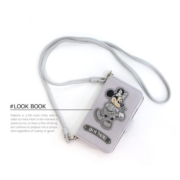 Accommode Disney ペアルック お洒落 スマホケース Iphonex Iphonexs Iphone ケース アコモデ ディズニー カバー 手帳型 ミッキー ミニー カードホルダー ストラップ付き ペアグッズ ペア 代購幫