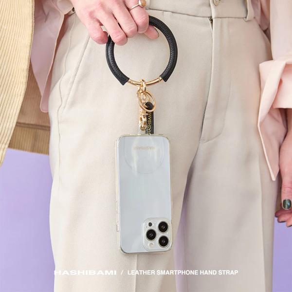 Hashibami（ハシバミ） スマホストラップ レディース スマホストラップ
