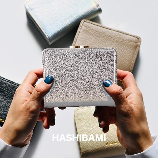 Hashibami（ハシバミ） 財布 レザー ウォレット 二つ折り 2つ折り