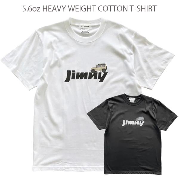 ゆうパケット対応1個迄 SUZUKI スズキジムニーロゴプリント JIMNYコットンTシャツ 2201SZ01-02 オフィシャルライセンス取得商品
