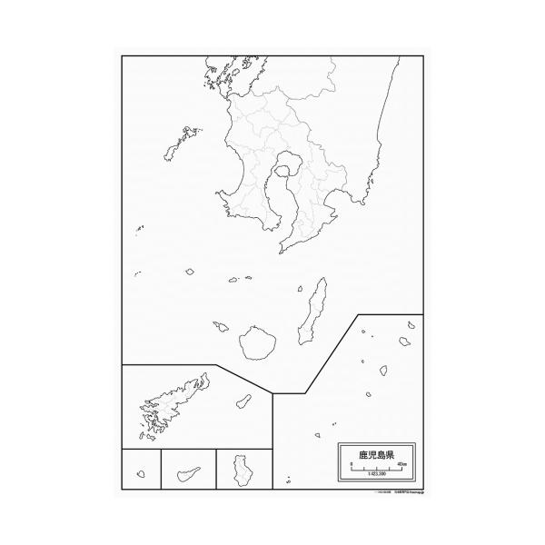 鹿児島県の紙の白地図 Buyee Buyee Japanese Proxy Service Buy From Japan Bot Online
