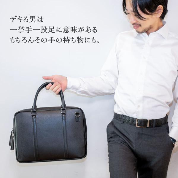 ビジネスバッグ Pc かばん ブリーフケース 本革 牛革 軽量 サフィアーノレザー 軽量 大容量 収納 丈夫 書類 Pc タブレット カバン かばん 鞄 ブランド メンズ Bge70 Freeozone