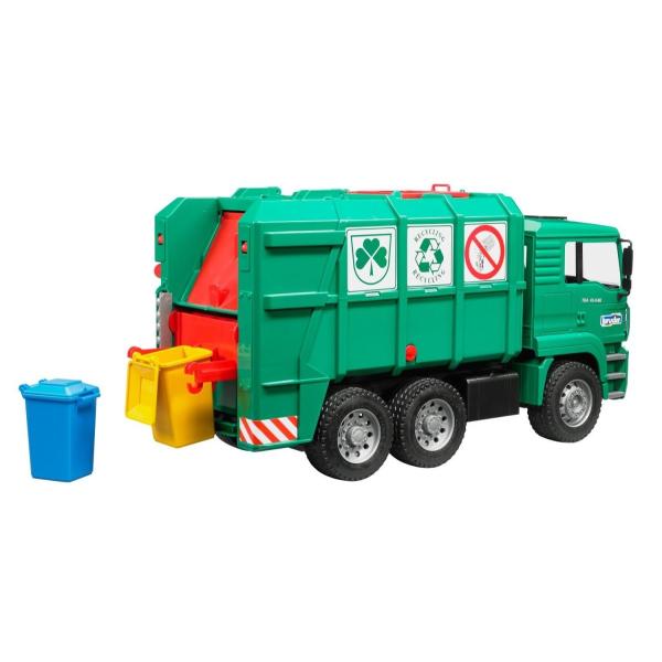 送料無料 ポイント消化 おすすめ ギフト プレゼント ご褒美 オープン記念 人気 ごみ収集車 Br Green セールブルーダー Man