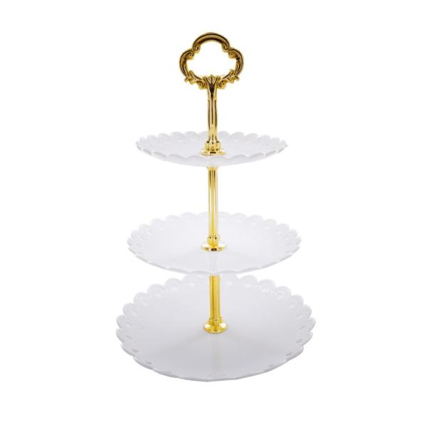 送料無料 ポイント消化 お気に入 おすすめ 人気プラスチックケーキ スタンド 3段 デザートスタンド パー アフタヌーンティースタンド カップ ケーキスタンド 誕生日 結婚式